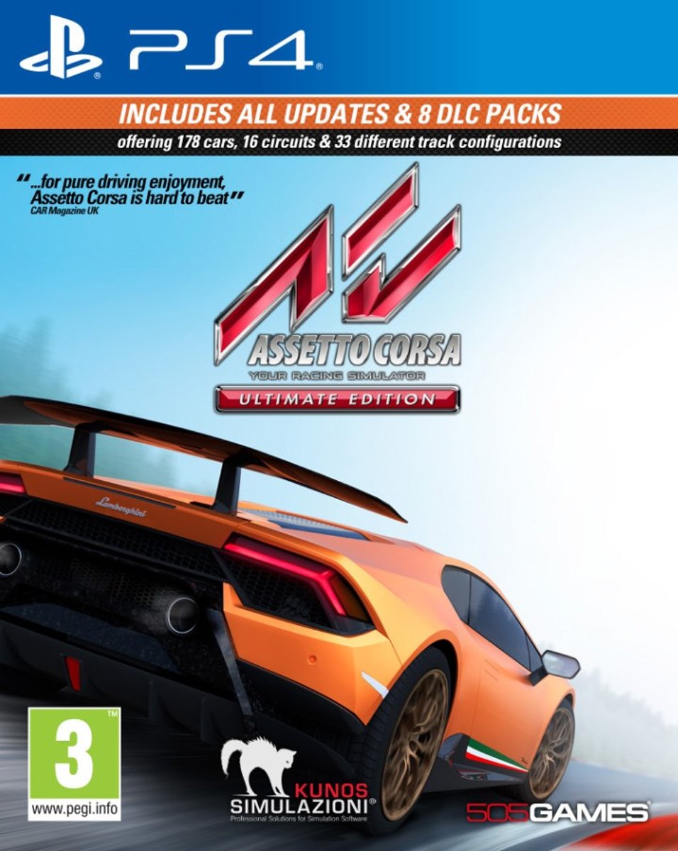 Assetto Corsa: Ultimate Edition PS4