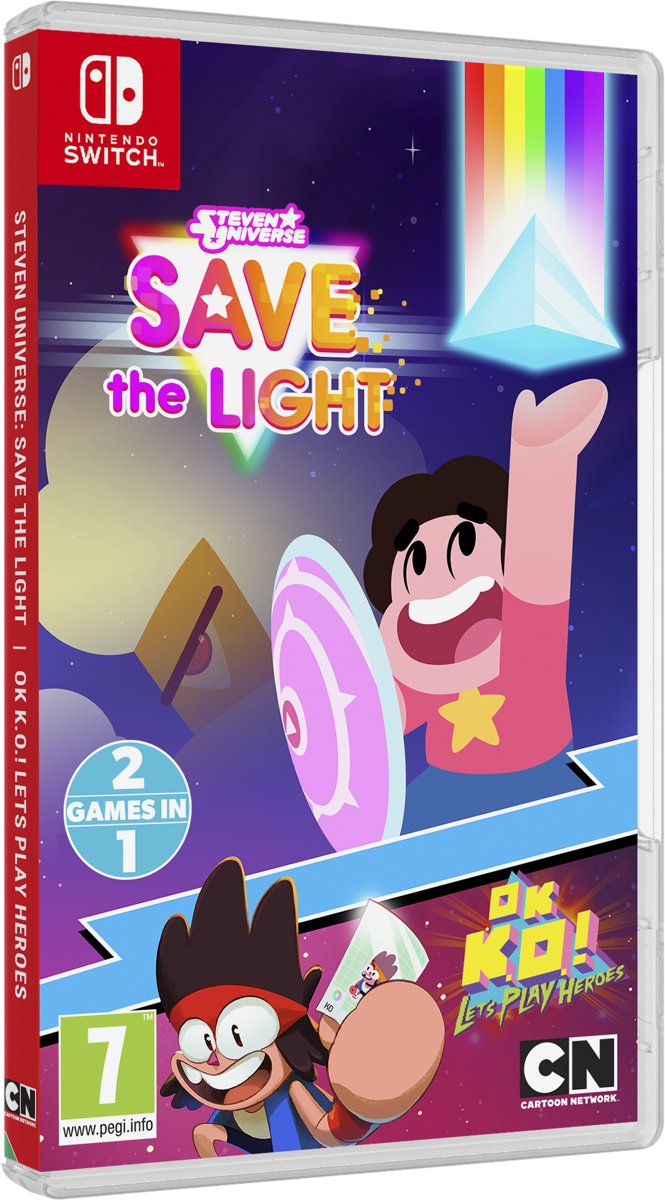 Steven Universe: Save the Light / OK K.O.! Lets Play Heroes - 2 Games in 1