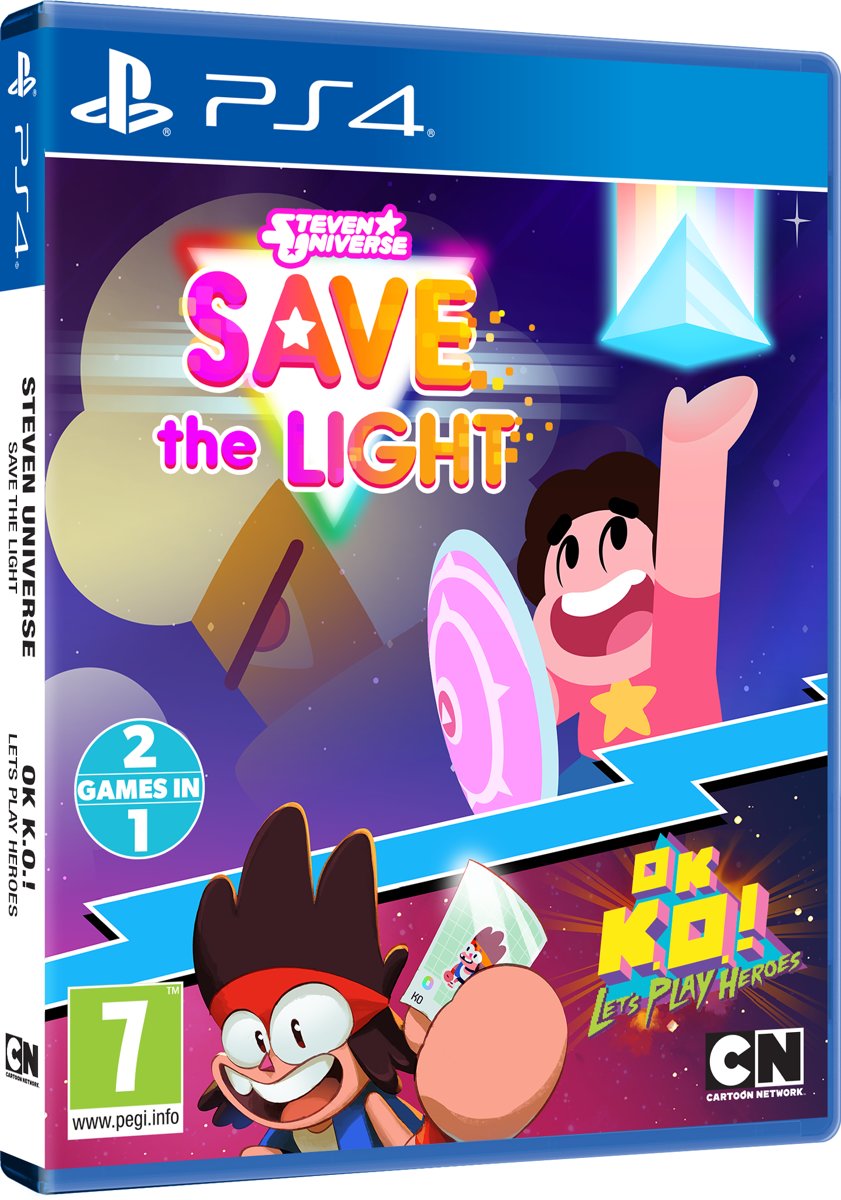 Steven Universe: Save the Light / OK K.O.! Lets Play Heroes - 2 Games in 1