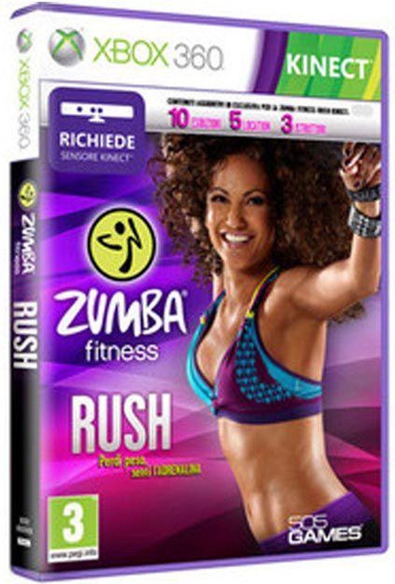 Zumba 2, Fitness Rush (Kinect)  Xbox 360