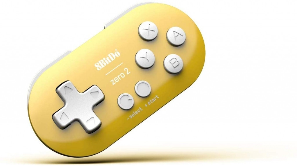 8Bitdo Zero 2 Mini Bluetooth Gamepad (Yellow)