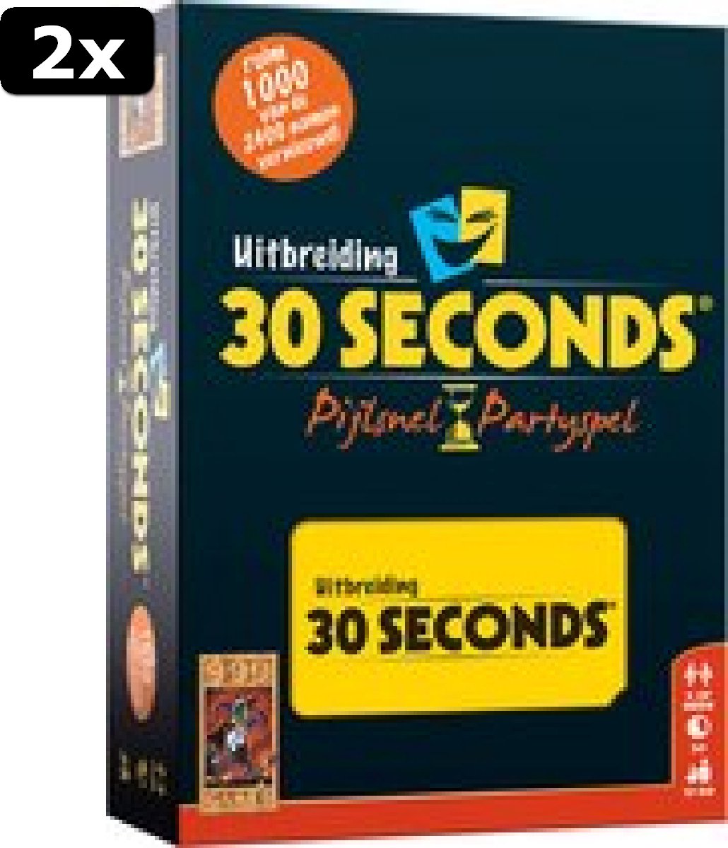 2x 30 Seconds ¬Æ Uitbreiding Bordspel