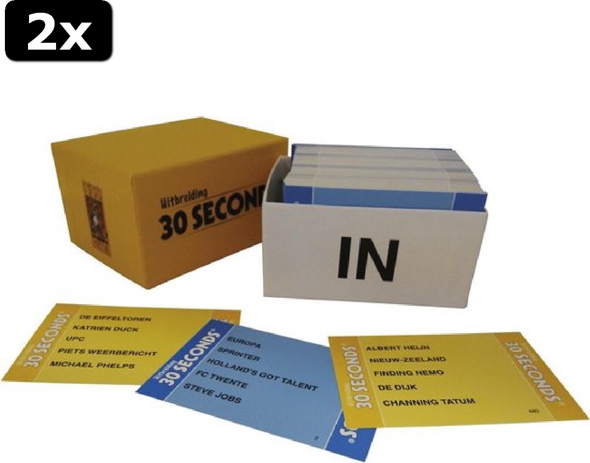 2x 30 Seconds ¬Æ Uitbreiding Bordspel