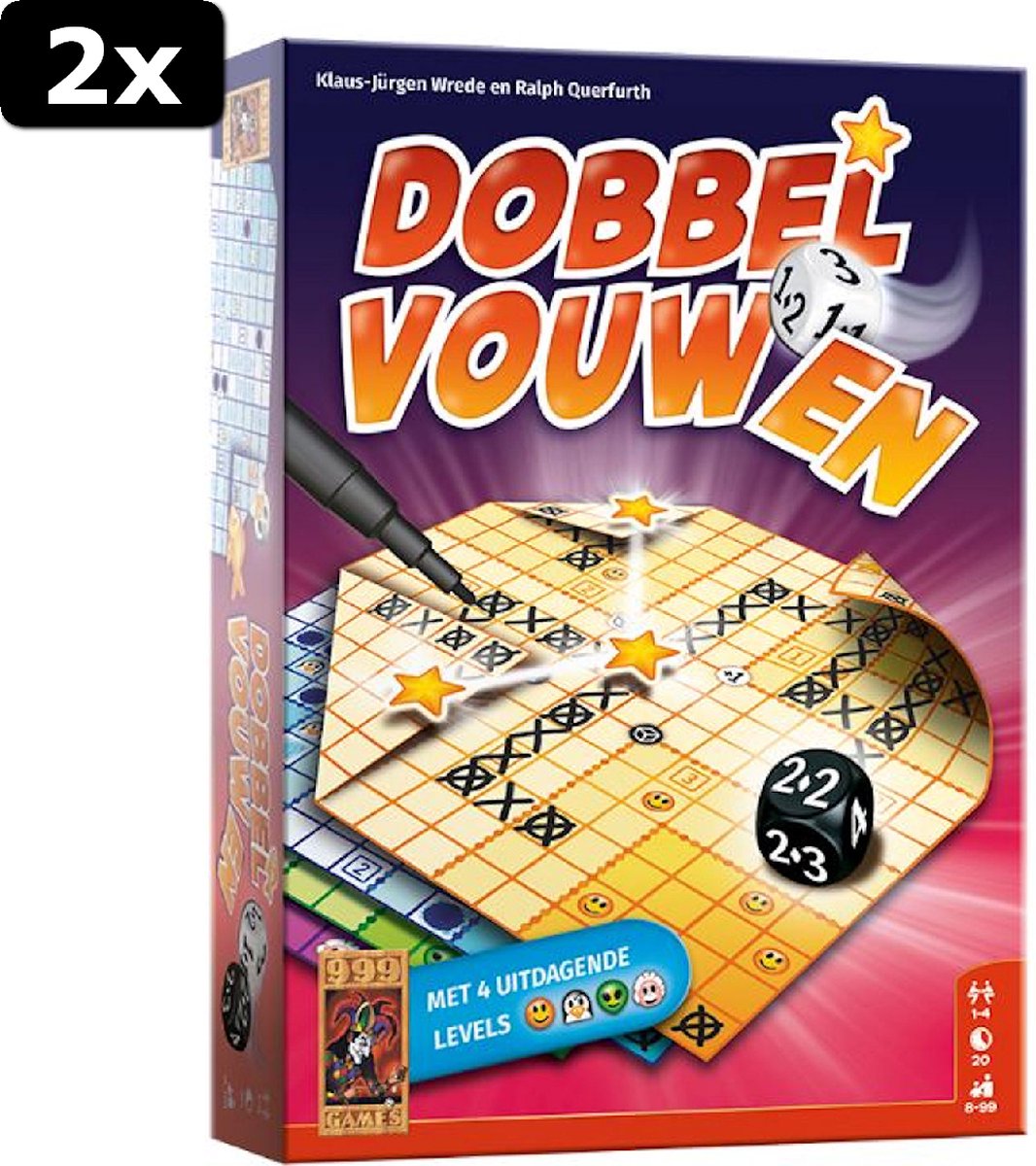 2x Dobbel Vouwen