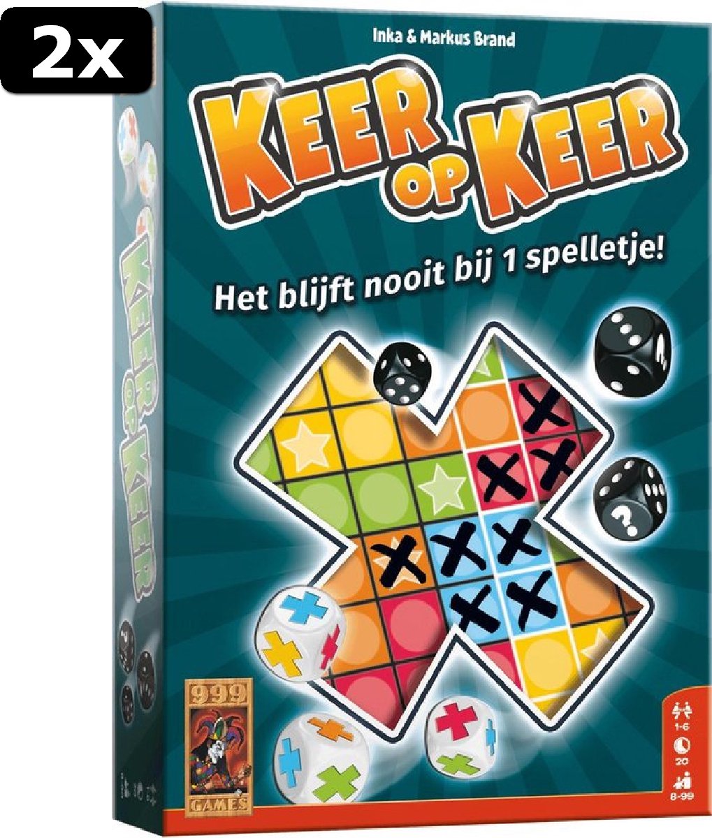 2x Keer op Keer Dobbelspel