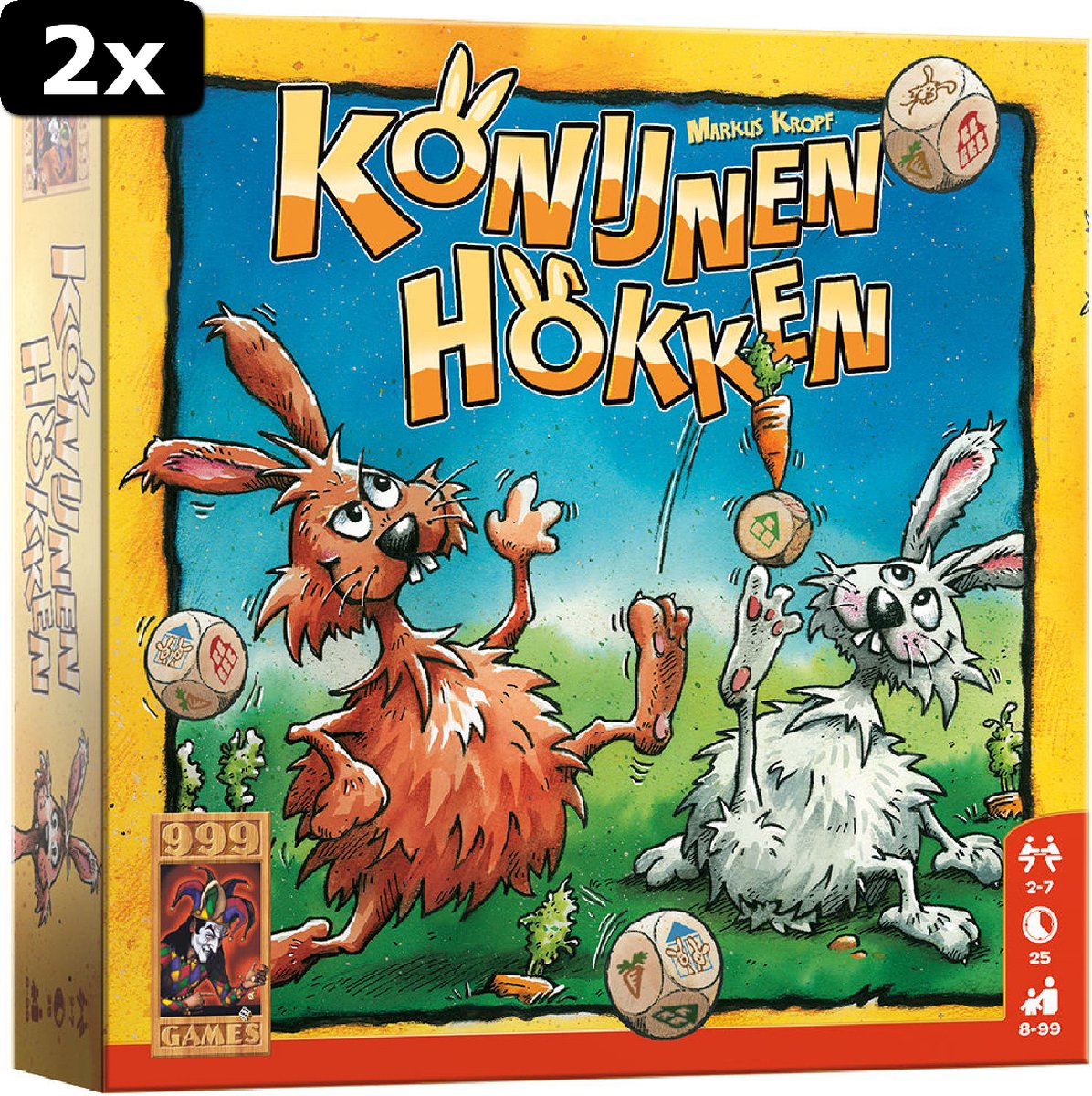 2x Konijnen Hokken