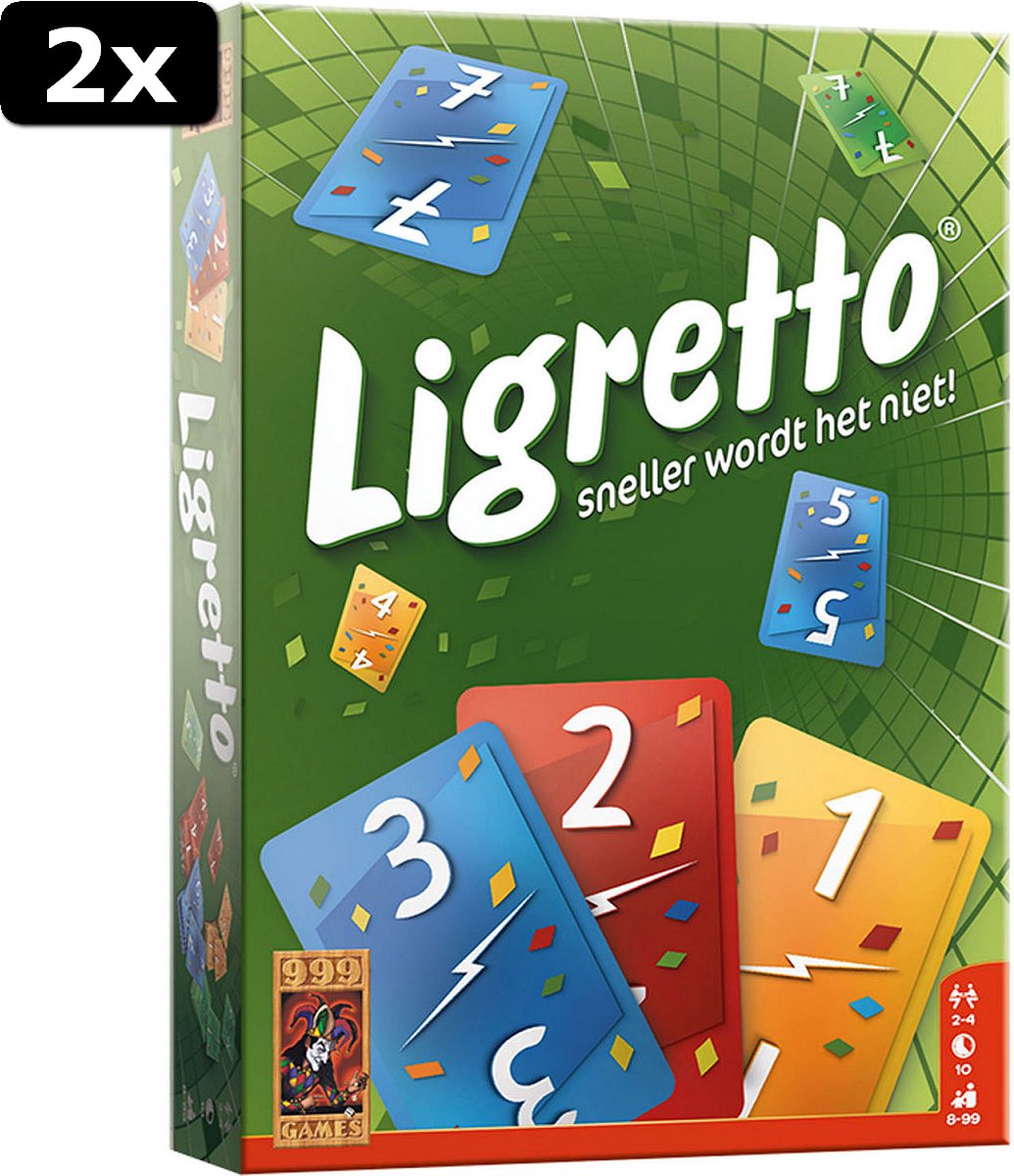 2x Ligretto groen