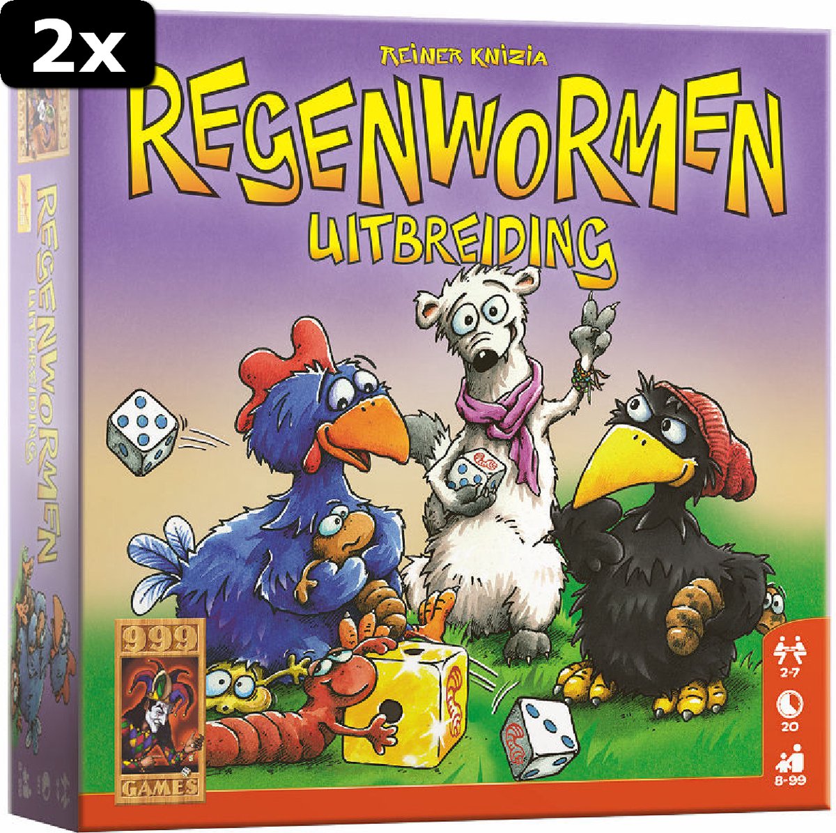 2x Regenwormen Uitbreiding