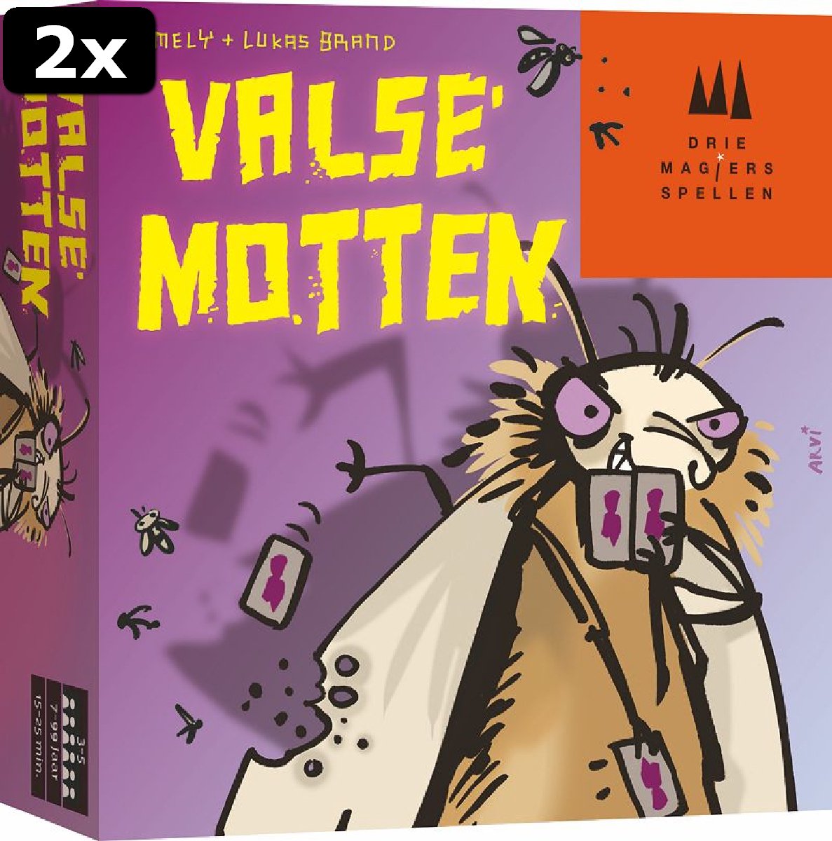 2x Valse Motten