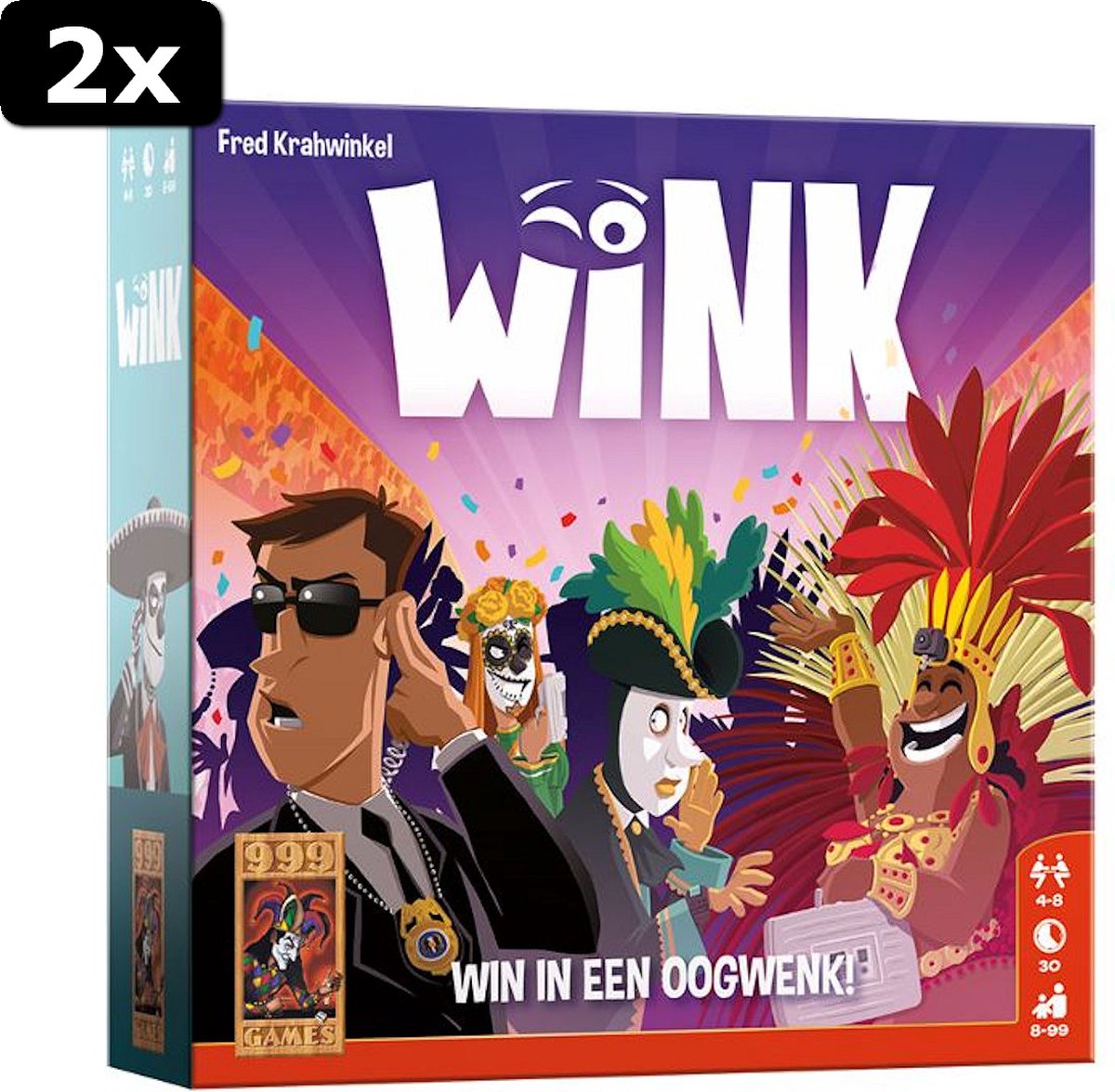 2x Wink - Kaartspel