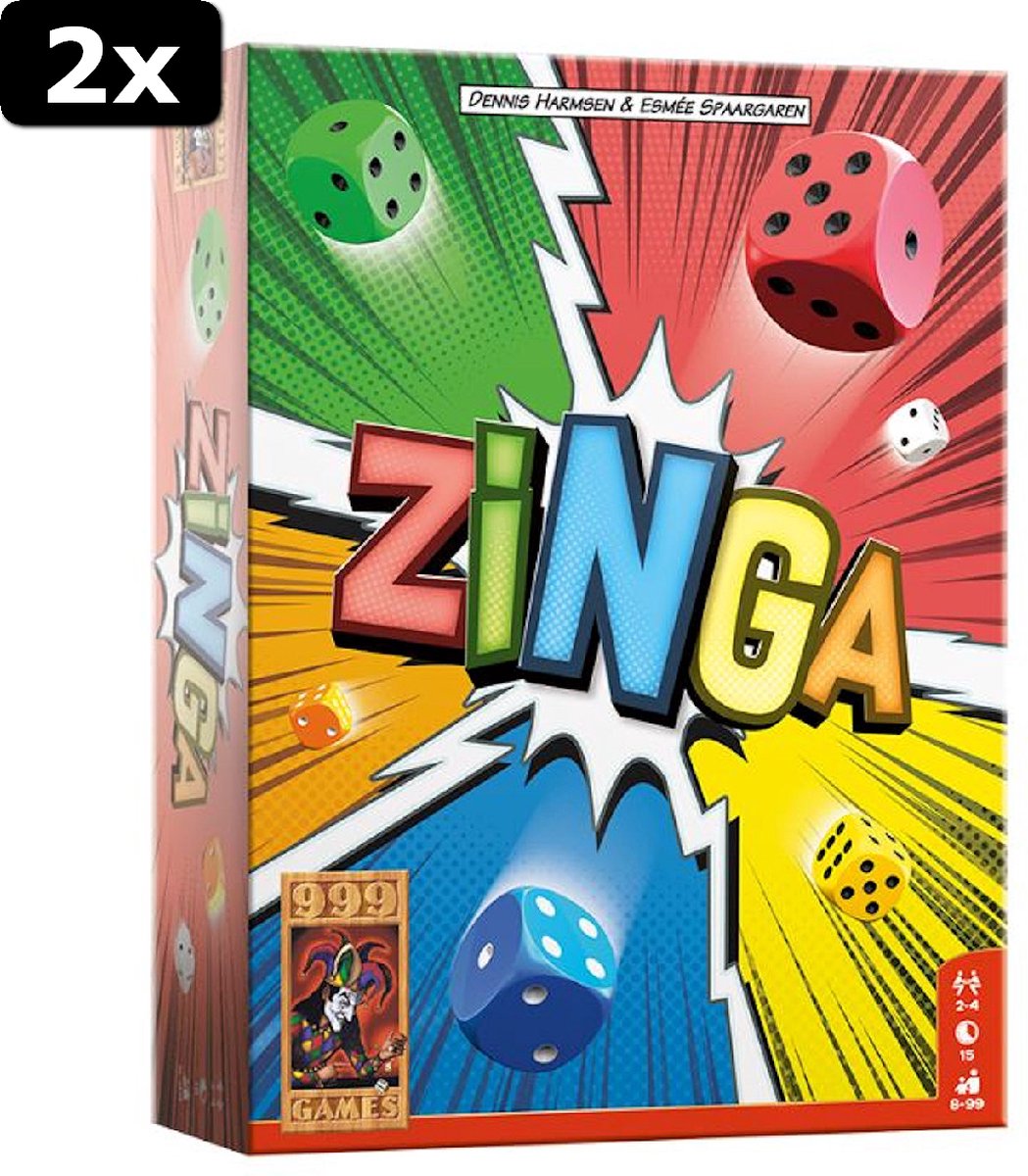 2x Zinga - Dobbelspel