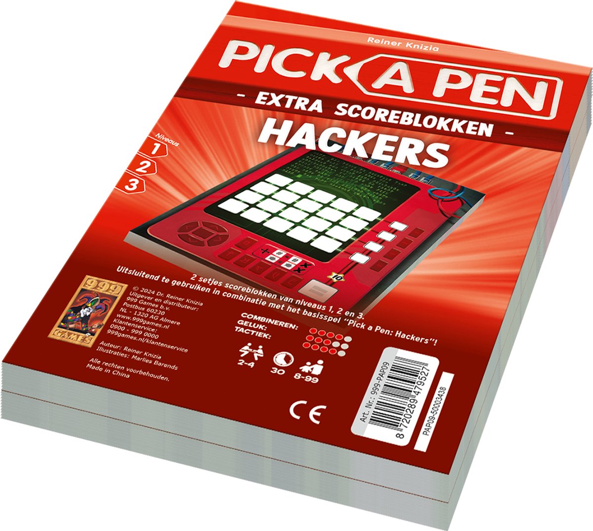   - Pick a Pen Hackers - Scoreblokken