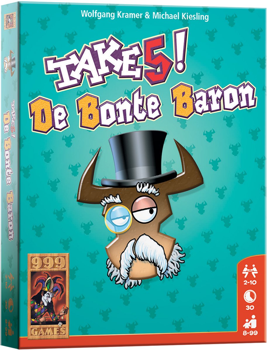   - Take 5! - De Bonte Baron - kaartspel - iedereen kan winnen!