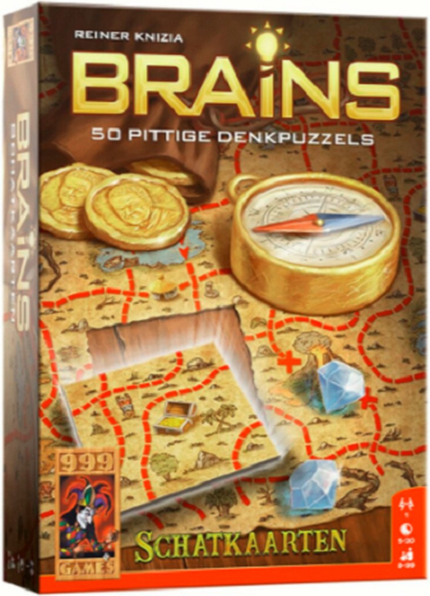 999 Games Brains Schatkaarten