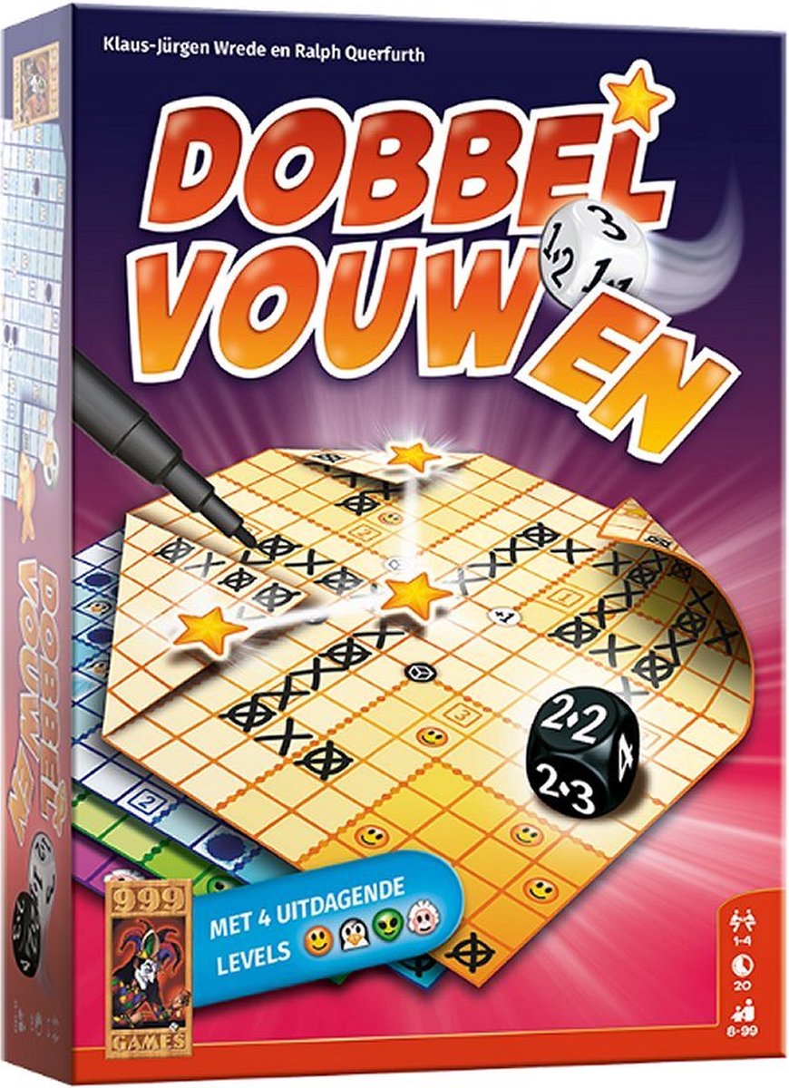 999 Games Dobbel Vouwen