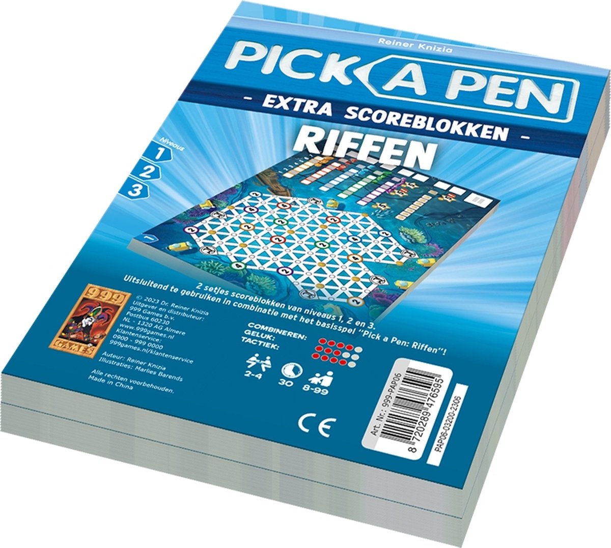  Pick a Pen Riffen Scoreblokken