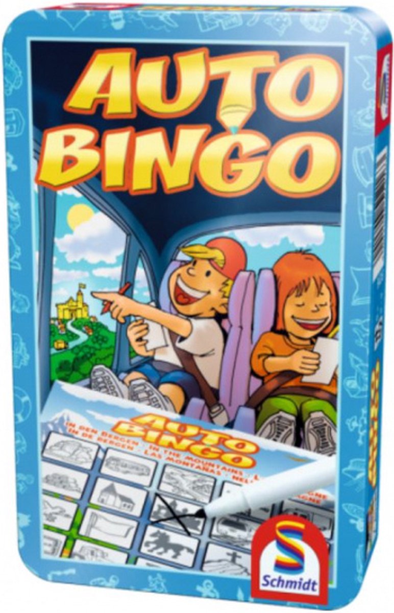 ApolloX reisspel Auto-Bingo junior