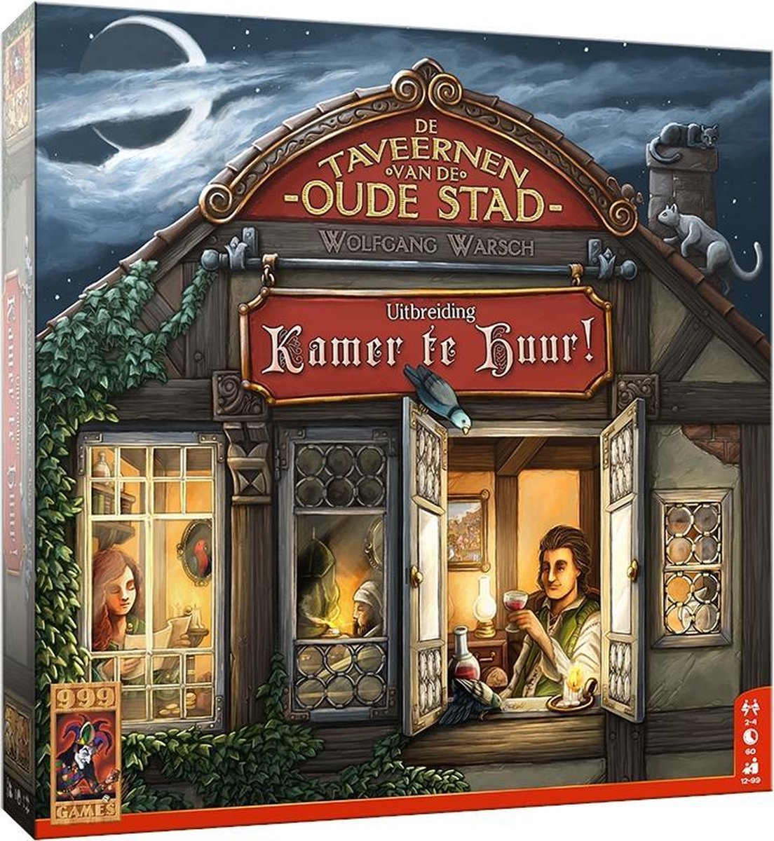 De Taveernen van de Oude Stad: Kamer te Huur! Bordspel