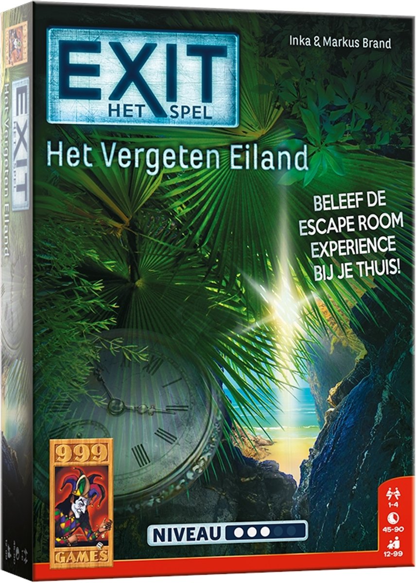 EXIT - Het Vergeten Eiland Bordspel