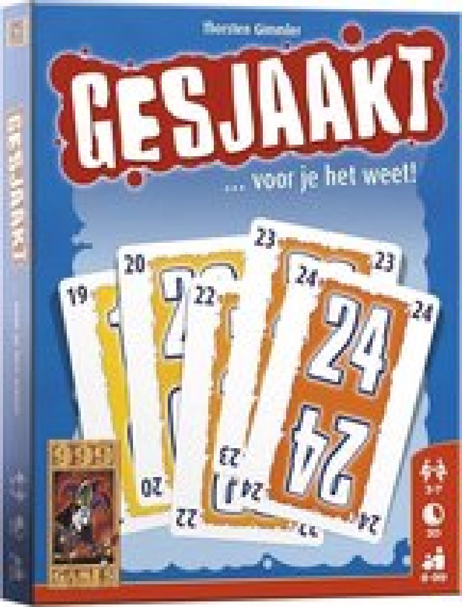 Gesjaakt Kaartspel