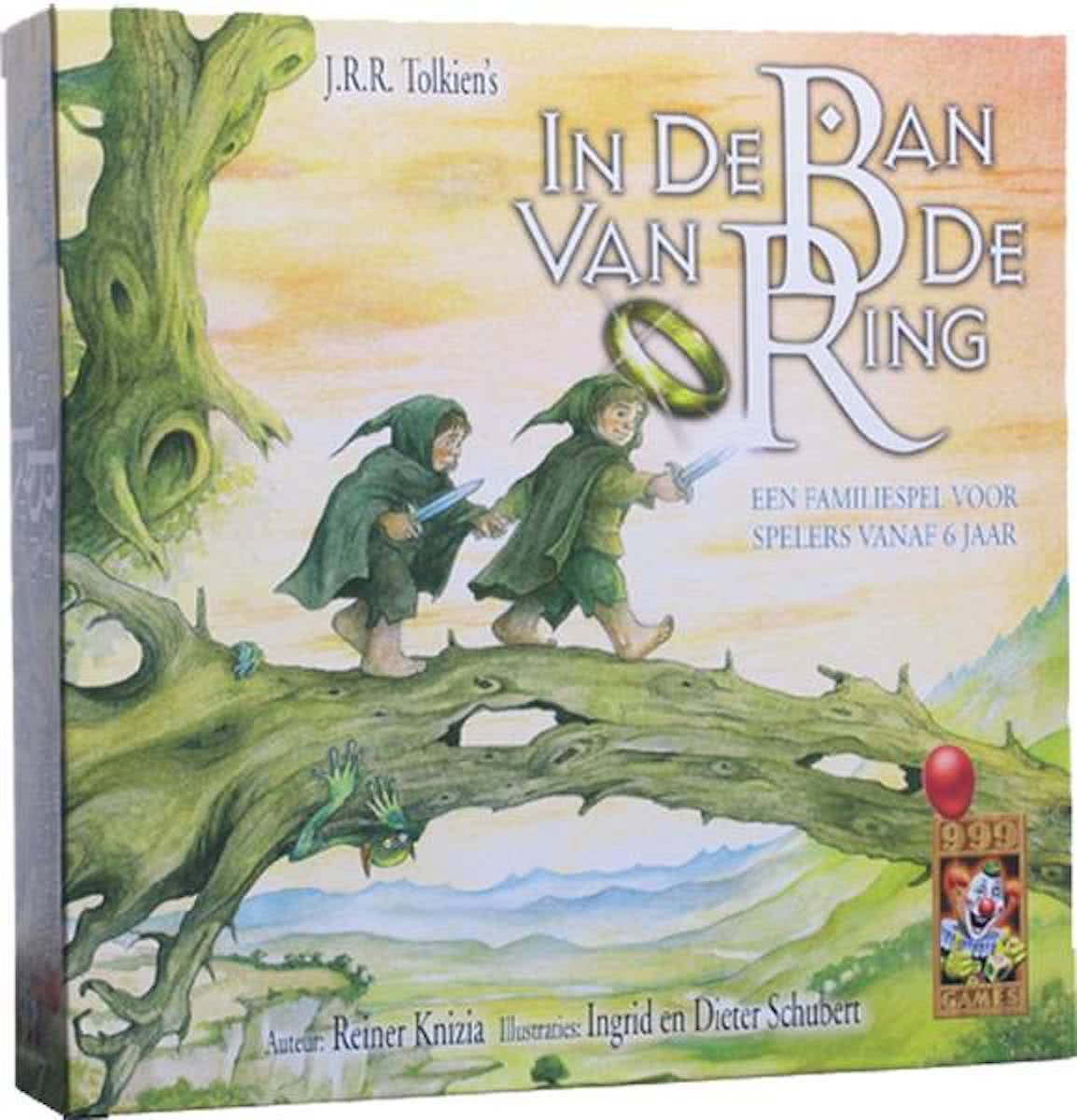 In de Ban van de Ring Familiespel - Bordspel