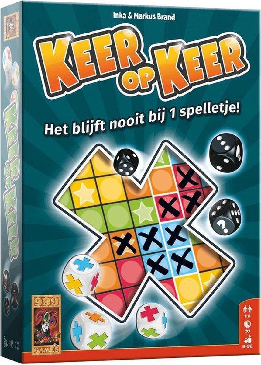 Keer op Keer - Dobbelspel - 999 Games