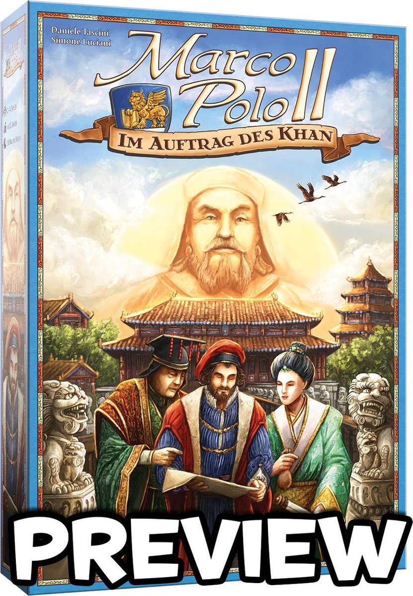 Marco Polo II: Op bevel van de Khan Bordspel