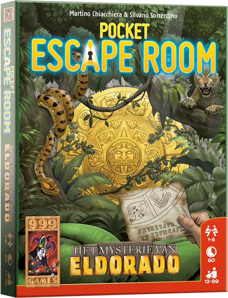 Pocket Escape Room: Het Mysterie van Eldorado Breinbreker