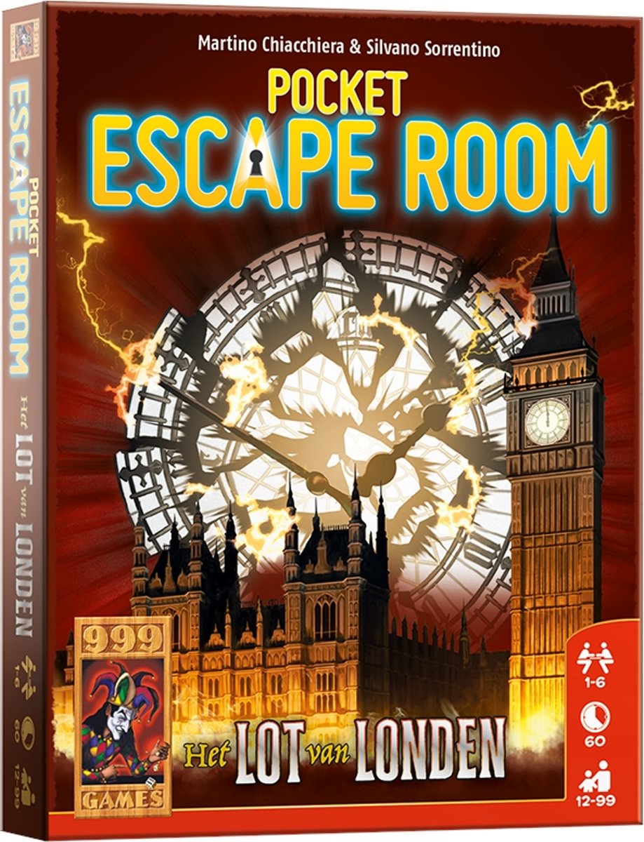 Pocket Escape Room: Het lot van Londen Kaartspel