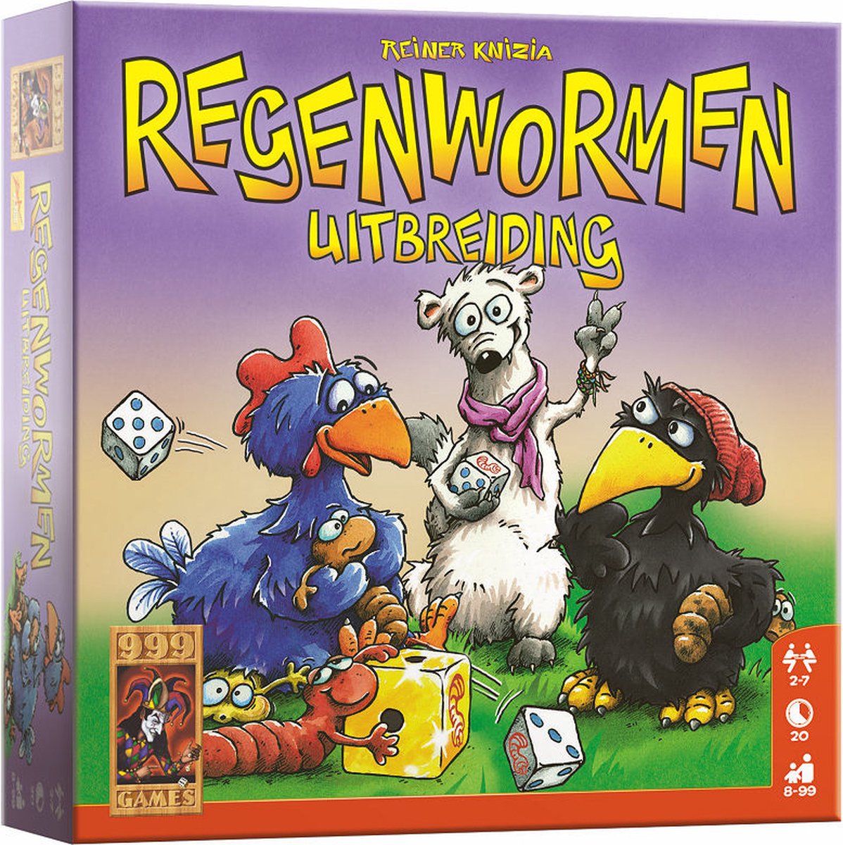 Regenwormen Uitbreiding