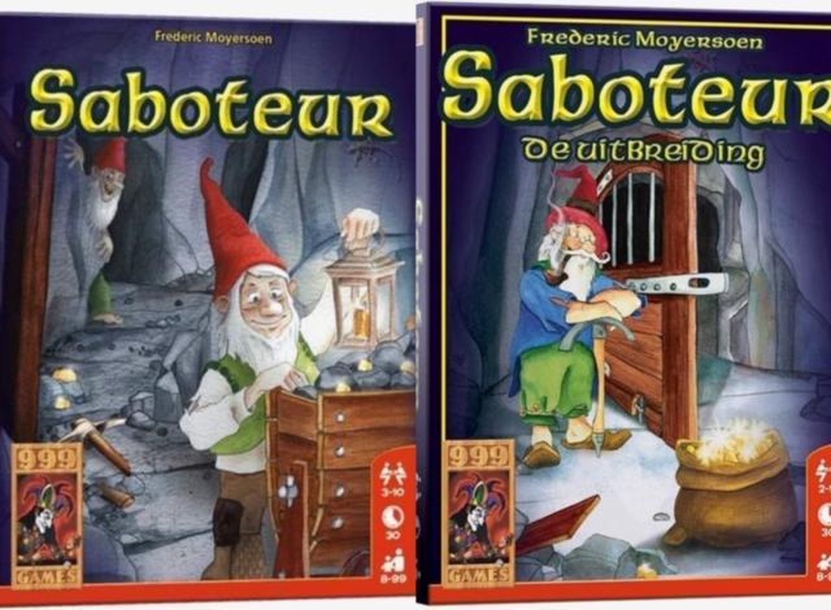 Saboteur + Saboteur De Uitbreiding -  