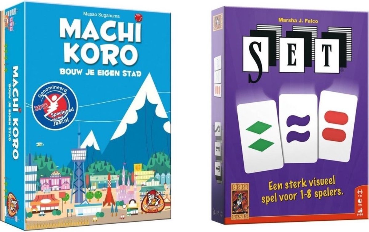 Spellenbundel - Kaartspel - 2 stuks - Machi Koro Basisspel & SET!