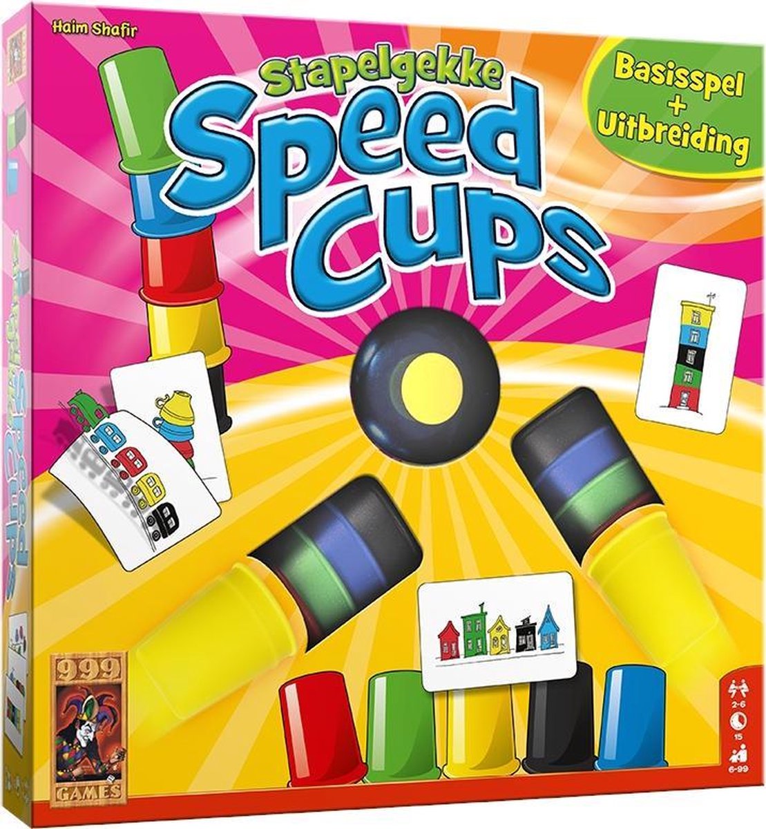 Stapelgekke Speedcups - 6 spelers -spel