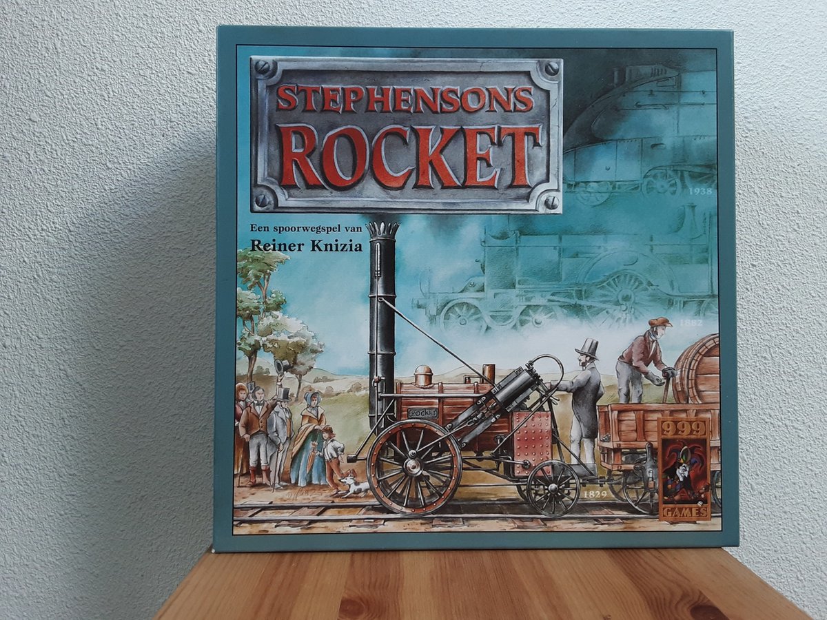 Stephensons Rocket Bordspel