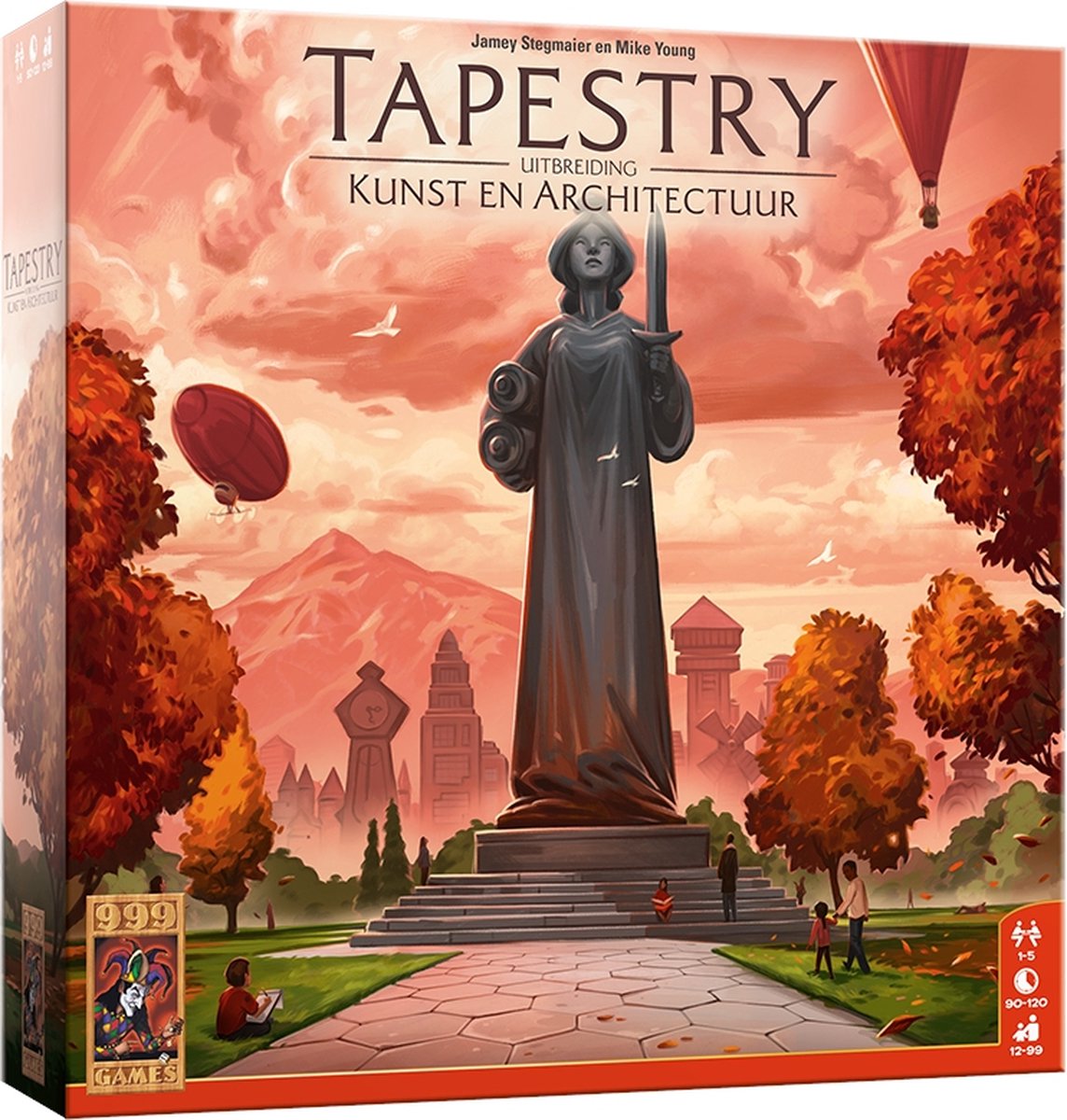 Tapestry Uitbreiding: Kunst & Architectuur Bordspel