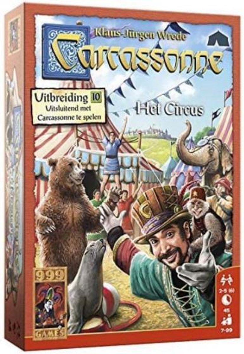 bordspel Carcassonne: Het Circus