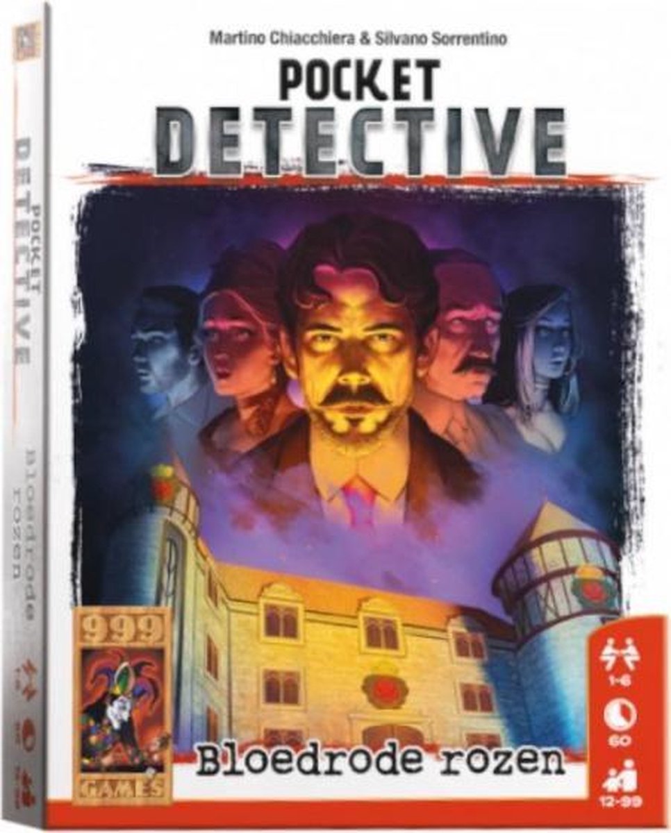 kaartspel Pocket Detective: Bloedrode rozen