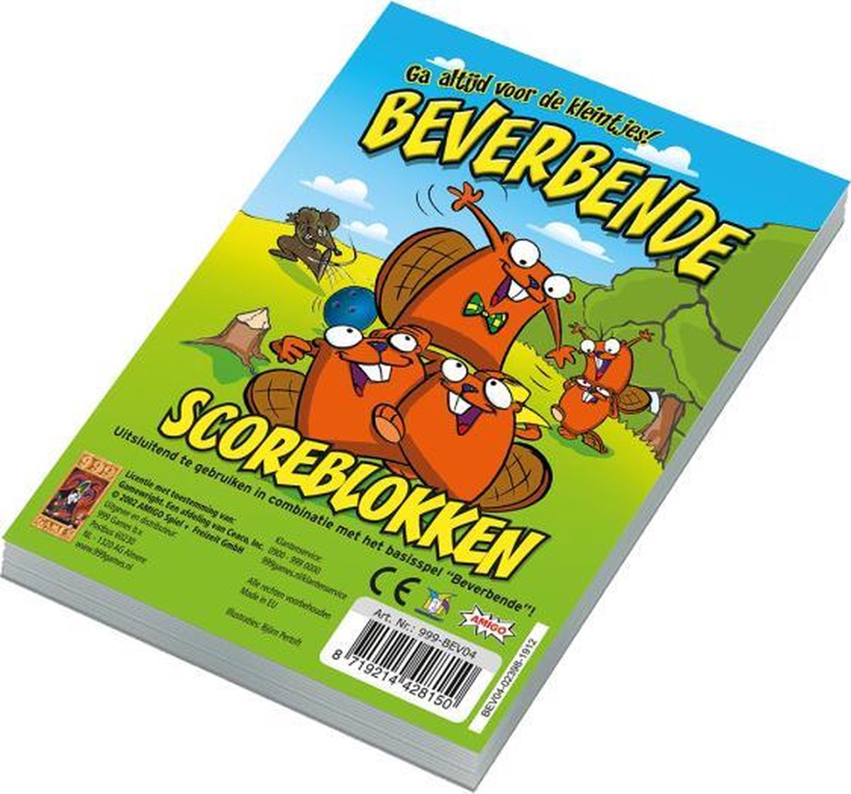 scoreblokken Beverbende 3 stuks