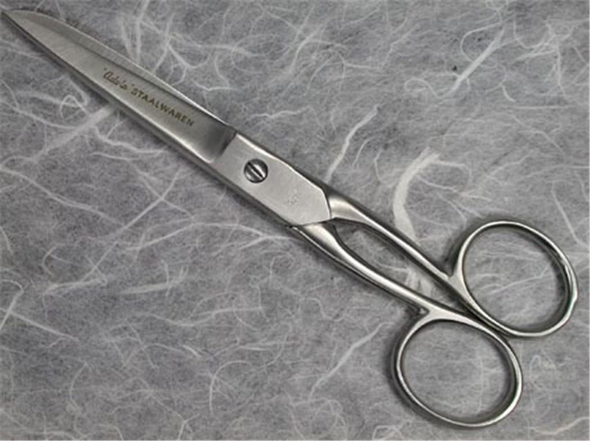   schoolschaar 15 cm gelijke ogen - schaar rvs