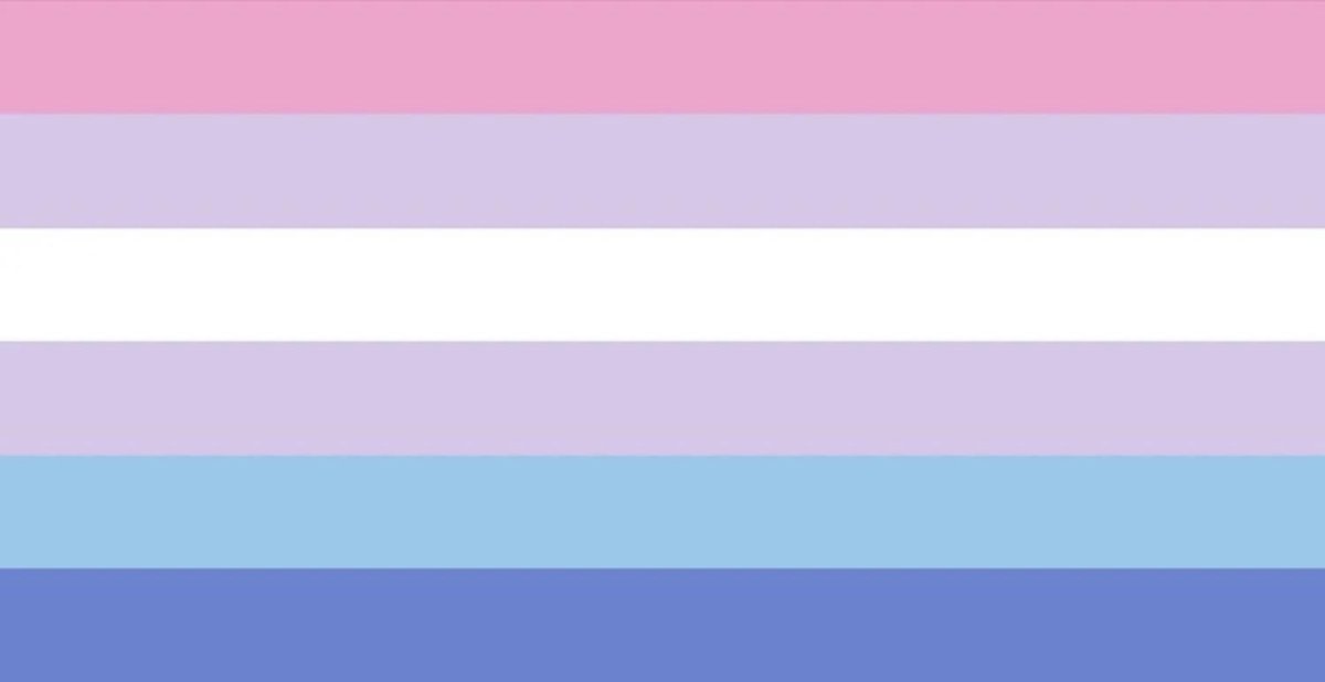 Bigender Vlag - Grote Bi Gender Flag - LGBT Gay Pride Vlaggenmast Vlag - Van 100% Polyester - UV & Weerbestendig - Met Versterkte Mastrand & Messing Ogen - 90x150 CM