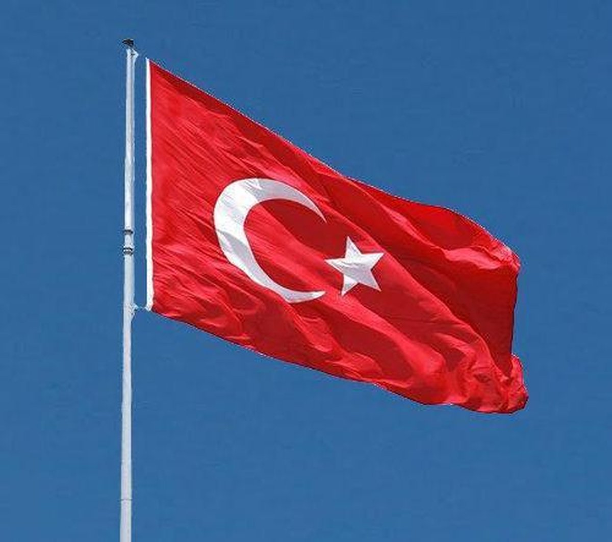 Nationale vlag - Landvlag Turkije