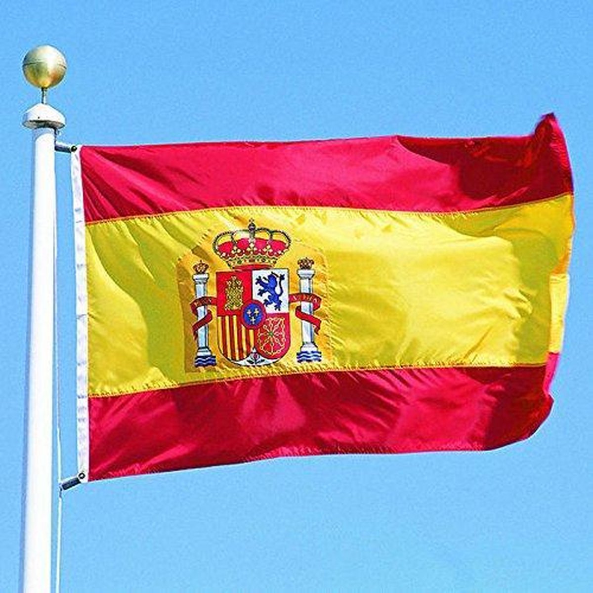 Spaanse Vlag - Spanje Flag - Espana WK Vlag - 90 x 150 CM