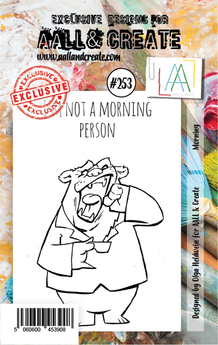 Clear Stamp Set A7 Morning (AALL-TP-253)