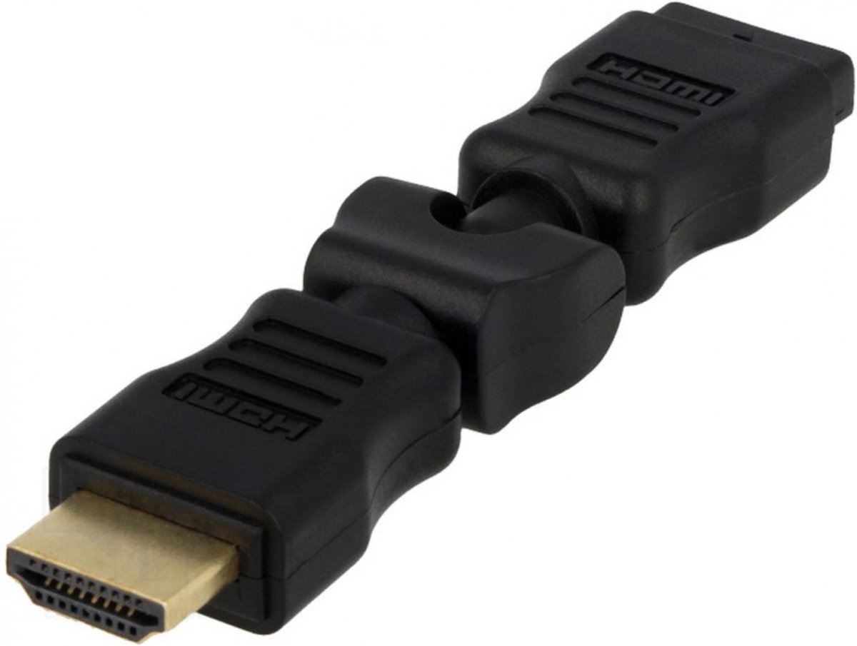 HDMI adapter - 360 graden - Verguld