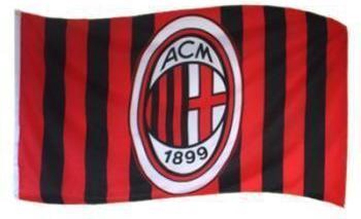 AC Milan Vlag - Rood