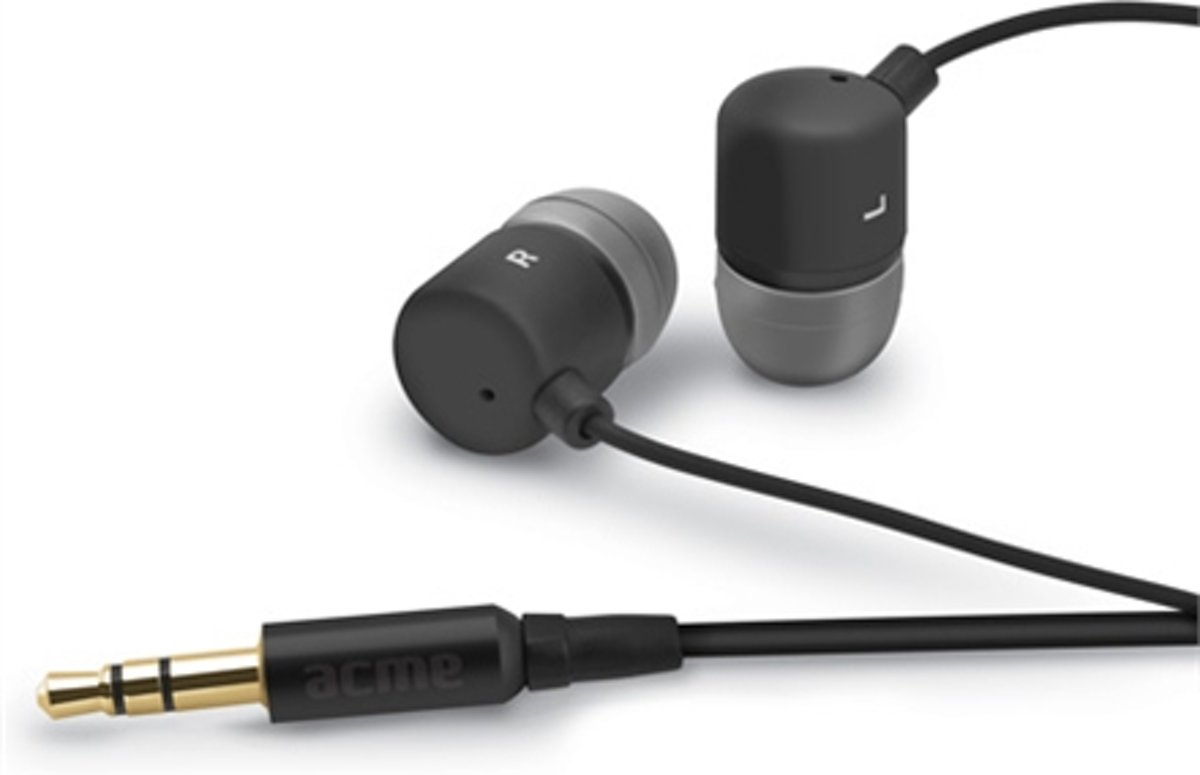 Acme Made HE13 Zwart Intraauraal In-ear koptelefoon