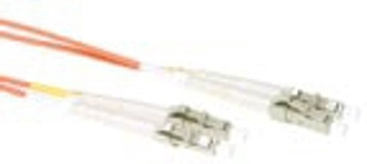 ACT 10 meter LSZH Multimode 62.5/125 OM1 glasvezel patchkabel duplex met LC connectoren RL9010