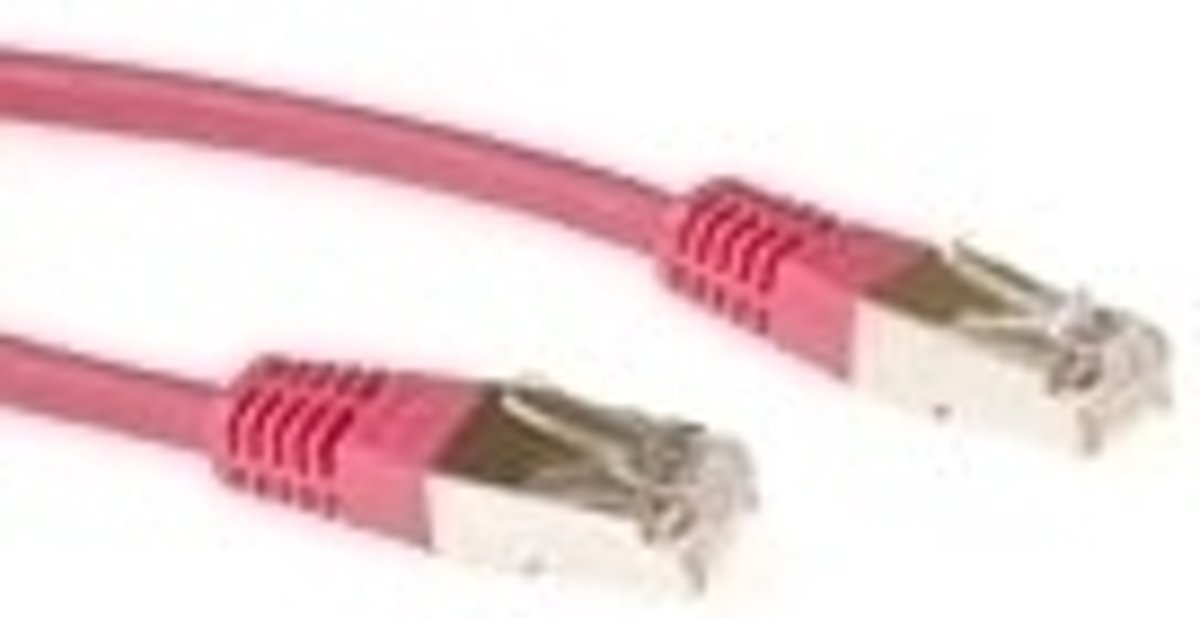 ACT Patchcord SSTP Category 6 PIMF, Red 1.50M 1.5m Rood netwerkkabel