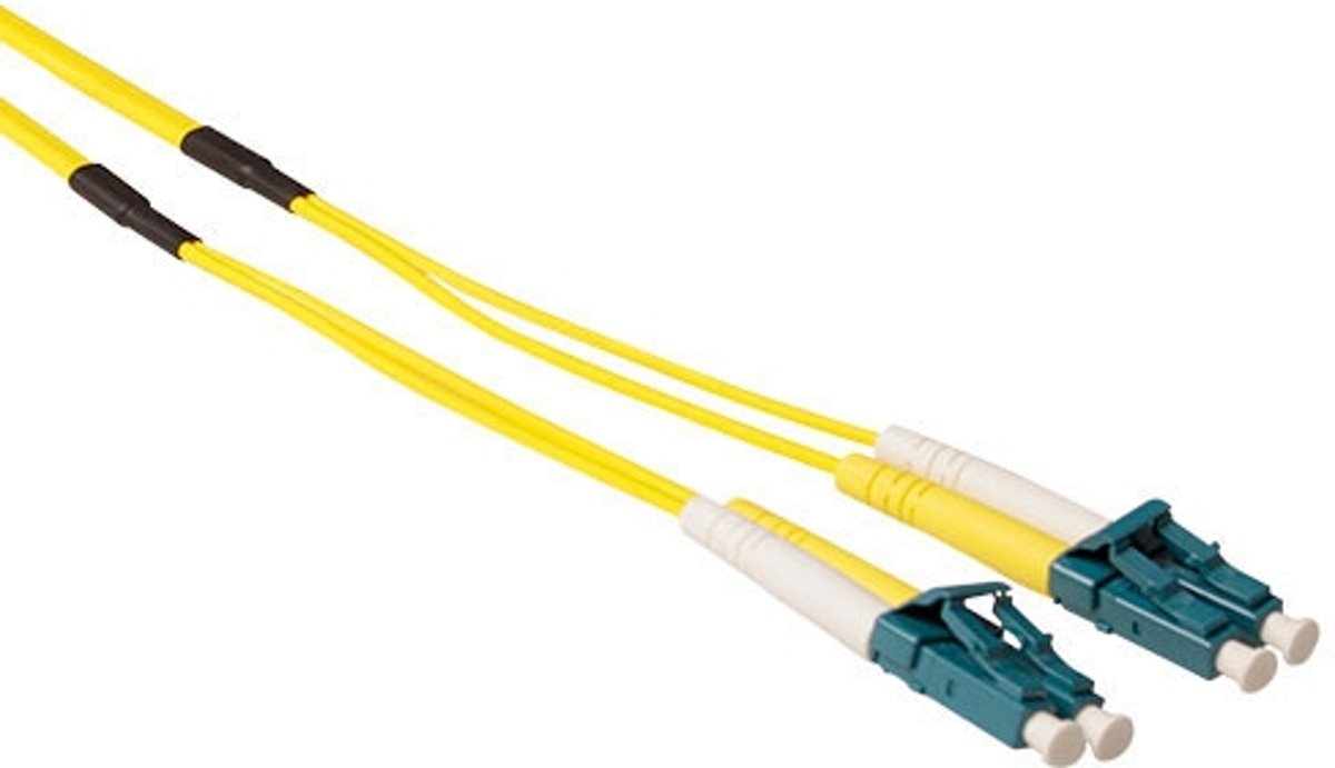 ACT RL5402 Glasvezel kabel 20 m OS2 2x LC Yellow,Green