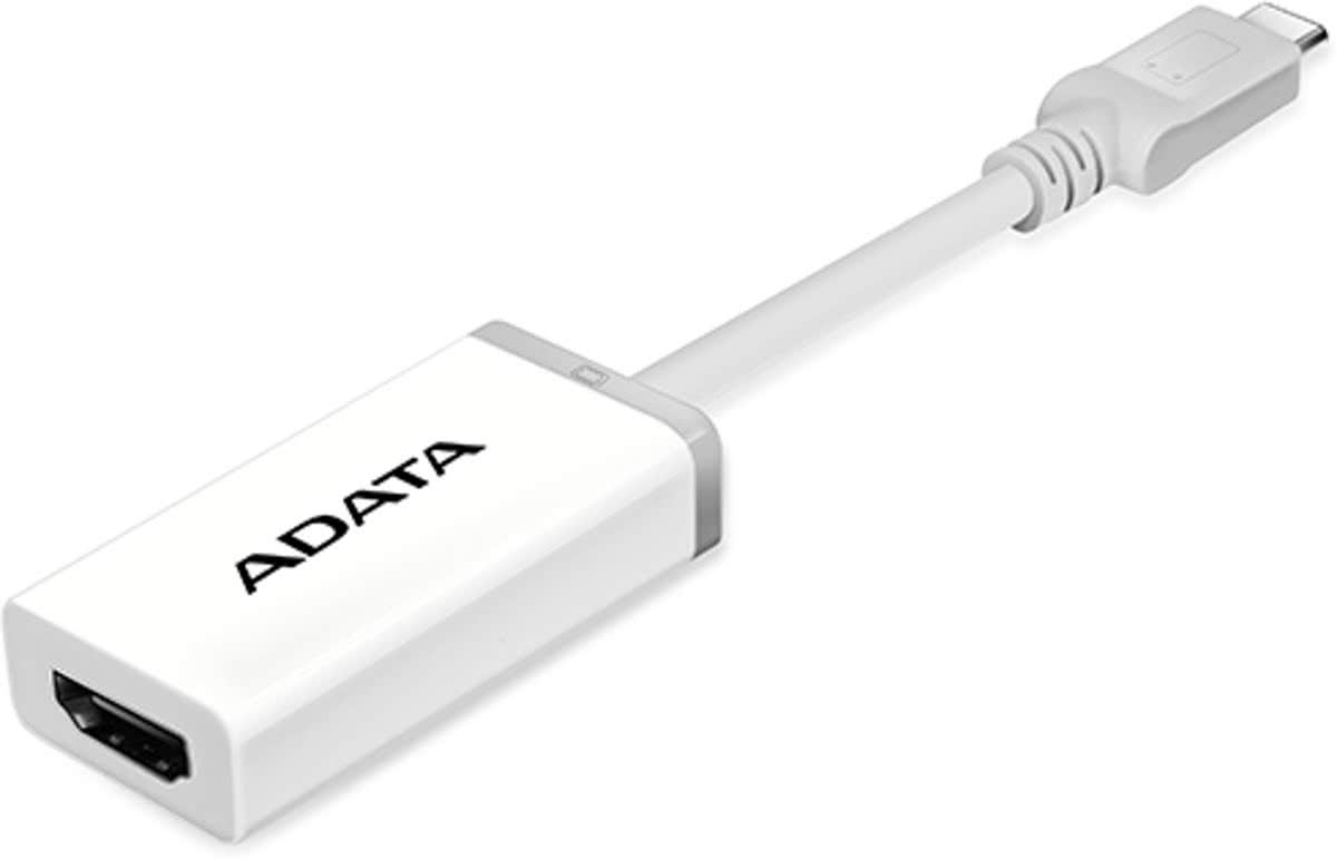 ADATA ACHDMIPL-ADP-CWH USB C HDMI A Wit kabeladapter/verloopstukje